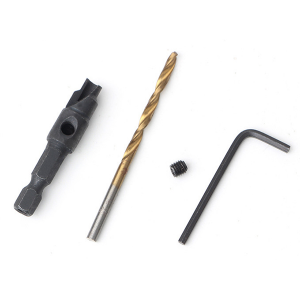 Woodworking Countersink Drill Bit Set Hex Shank For Chamfering Punching