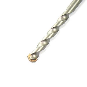 Tungsten Carbide Tipped Masonry Drill Bit Hex Shank For Concrete Brick Wall