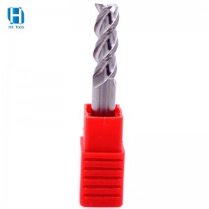HRC55 Carbide 3 Flute Long Length End Mills for Aluminum