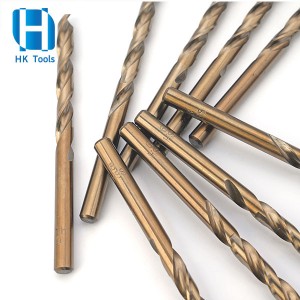 Venda imperdível broca de torção de cobalto profissional m35 haste reta para perfuração de metal