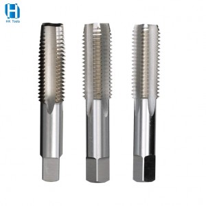 Straight flute hand use thread cutting taps for...