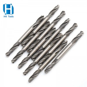 China The best supplier Double-Ended Spiral HSS M35 Cobalt Twist Drill Bit For Thin Sheet