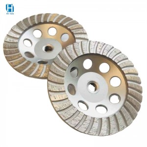 Hot Sale Cold pressing grinding wheel oblique teeth ripple diamond wheel grinding for stone