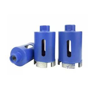 Hot Sale Hex Round Shank Diamond Hole Saw Dry Cut Vacuum Brazed Core Drill Bit
