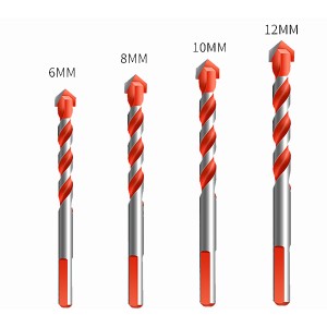 Multi-function Concrete Drill Bits Triangle Drill 6mm For Tile Glass Drilling