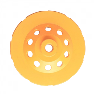 Double Row Diamond Concrete and Granite Cup Grinding Sanding Wheel Disc