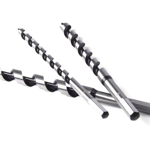 High Quality Double Groove Wood Working Drill Round Shank Wood Drill Bits For Wood