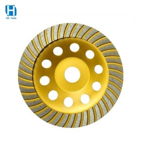 Wholesale Diamond Turbo Row Grinding Cup Wheel for Concrete Masonry Granite Marble
