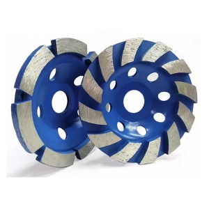 High Quality Cold Pressed Abrasive Disc Factory Price Diamond Grinding Cup Wheel For Stone