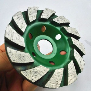 4″ Diamond Segment Grinding Wheel Marble Concrete Granite Stone Cup Grinder Disc