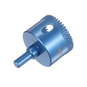 50mm Serrated Brazed Diamond Drill Bit Hole Saw For Glass Tile Stone Ceramic