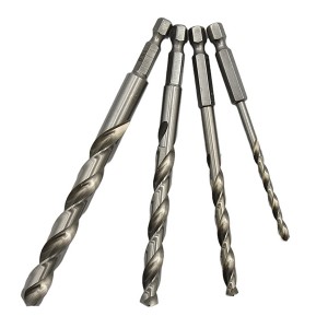 Wholesale Hexagonal Shank HSS M35 Twist Drill Bit For Stainless Steel