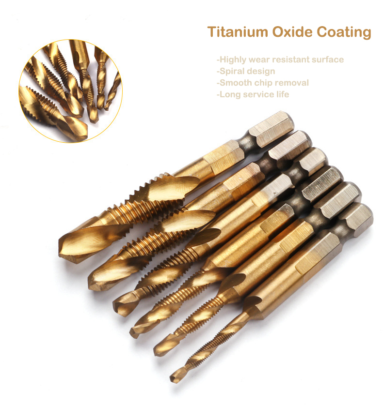 hex shank taps
