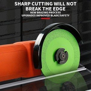 4″ Diamond Coated Cutting Disc Saw Blade Grinding Wheel For Glass Stone Tiles
