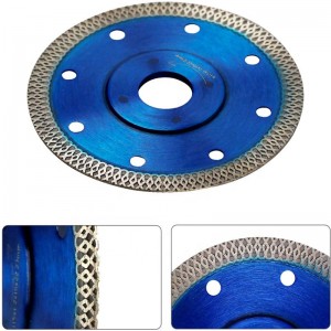 Hot Sale 105-230mm Diamond Saw Blade Hot Pressed Mesh Turbo For Ceramic Tile