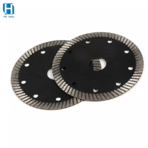 Customizable Size Diamond Turbo Saw Blade for Ceramic Marble Cutting