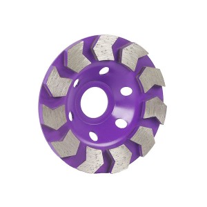 105-180mm Turbo Diamond Cup Grinding Wheel For Stone Concrete Granible Marble