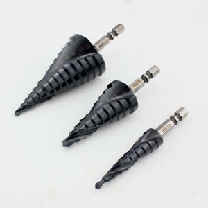 M35 Spiral Flute Step Drill Bits With TiAIN Coated For Stainless Steel Drilling