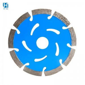 China Customized 125x10x9Tx22.23mm Cold Pressed Diamond Saw Blade