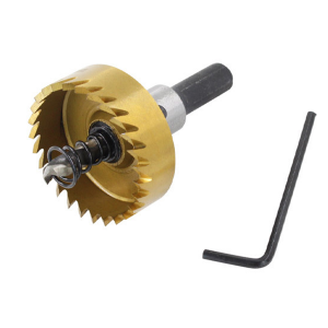 HSS Hole Saw Titanium Plating For Alloy Stainless Metal