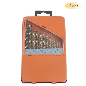 Twist Drill Bits Set M35 Cobalt-containing For Stainless Steel Metal Drill Iron Alloy Straight Shank 1-13mm