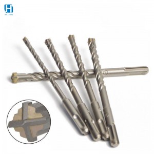 8MM 10MM 3 Flute Sds Drill Bit For Concrete Through Wall Stone
