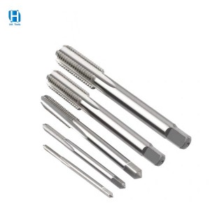 High quality Fully Ground 4 square taps Hand Thread Tap HSS4241 4341 M2 M35 Set Pipe Threading metal cutter Tools