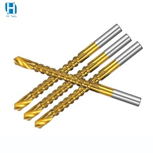 6PCS High Speed Steel Sawing Bits In One Twist Drill Set For Woodworking Slotting Sawtooth drills