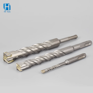 Cross Tips SDS Plus Hammer Drill Bits Round Shank For Masonry Wall Concrete