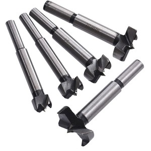 5PCS Carbide Tipped Forstner Drill Bit For Woodworking Hole Opener
