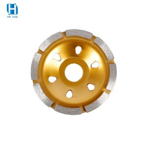 Diamond Grinding Wheel 4inch 100mm Single Row Grinding Cup Wheel For Stone Marble Concrete Granite