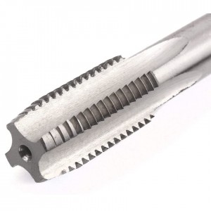 Straight flute hand use thread cutting taps for Tapping Metal Threads