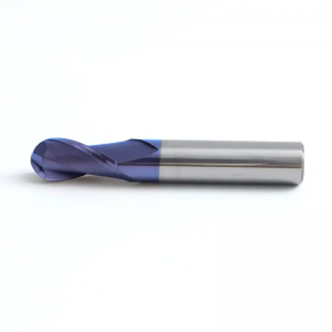 New Products HRC65 Carbide Standard Length 2F Ball Nose End Mill