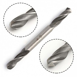 China The best supplier Double-Ended Spiral HSS M35 Cobalt Twist Drill Bit For Thin Sheet