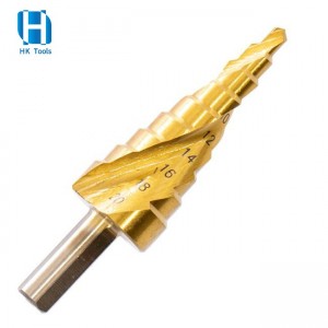 DIN338 Mũi khoan bước sáo xoắn ốc kích thước tiêu chuẩn để khoan đa năng