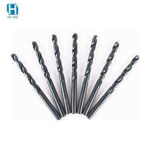 Factory HKTools High Speed Steel 4341 Black Twist Drill Bits DIN338 Jobber Length For Metal Drilling