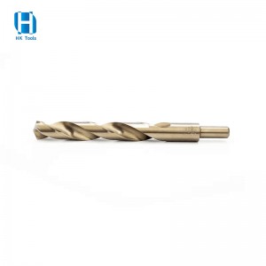 HSS M2 Finish Reduced Shank Fully Ground Drills 135 Split Point for Metal Drilling