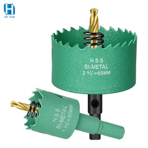 High Quality M42 Bi-Metal Hole Saw With Titanium Coated Centre Drill 16-300mm For Wood