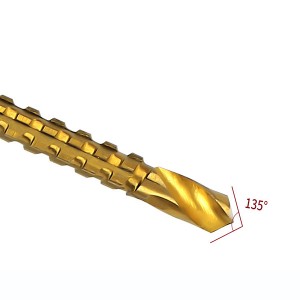 6PCS High Speed Steel Sawing Bits In One Twist Drill Set For Woodworking Slotting Sawtooth drills