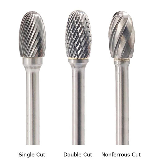 coarse cut carbide rotary burr