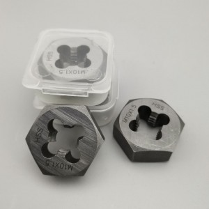 Custom DIN382 HSS Metric Hexagon Nut Die for Steel Aluminium Stainless Steel Thread Cutting