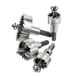 HSS6542 Hole Saw Triangluar Shank High Speed Stell Hole Opener For Metal Stainless Steel