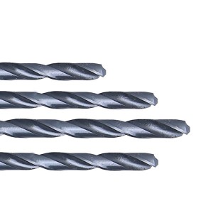 HSS6542 Extra Long Twist Drill Bit DIN 1869 Black For Metal