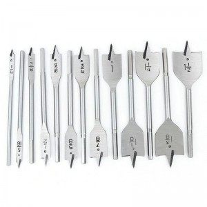 1/4-1-1/2 Inch Size Wood Boring Spade Drill Bit For Woodworking Tools