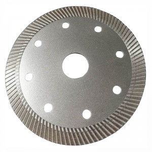 Factory Wholesale Sintered 105-230mm Turbo Diamond Cutting Disc Saw Blades For Ceramic Granite Marble Tile