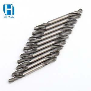China The best supplier Double-Ended Spiral HSS M35 Cobalt Twist Drill Bit For Thin Sheet