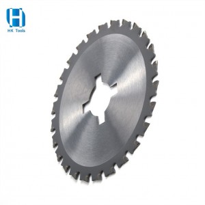 High quality 122*1.7/1.2*26*26T TCT Saw Blade For Metal Rebar Cutting