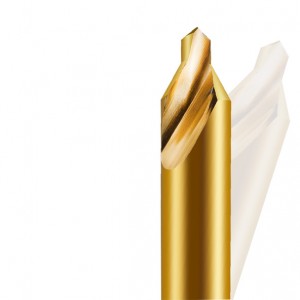 HSS6542 Centre Drill Bit Titanium Plated Type-A For Stainless Steel Without Cone