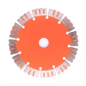 Factory Custom Angle Grinder Segment Diamond Saw Blade For Wall Concrete Slotting