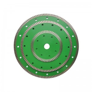 Factory Price Turbo Diamond Saw Blade Sintered Cutting Disc For Ceramic Marble Tile